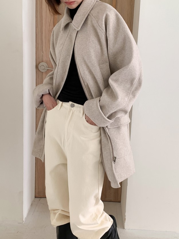 Modern wide coat