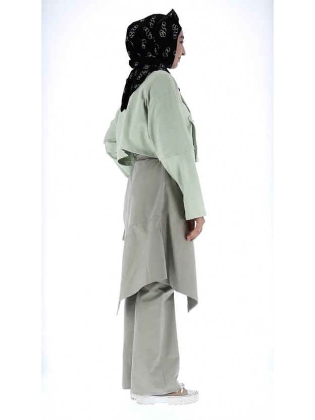 Long sleeve of T-shirt for ladies