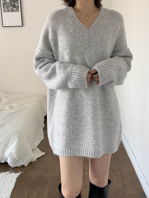 Oversized box knit