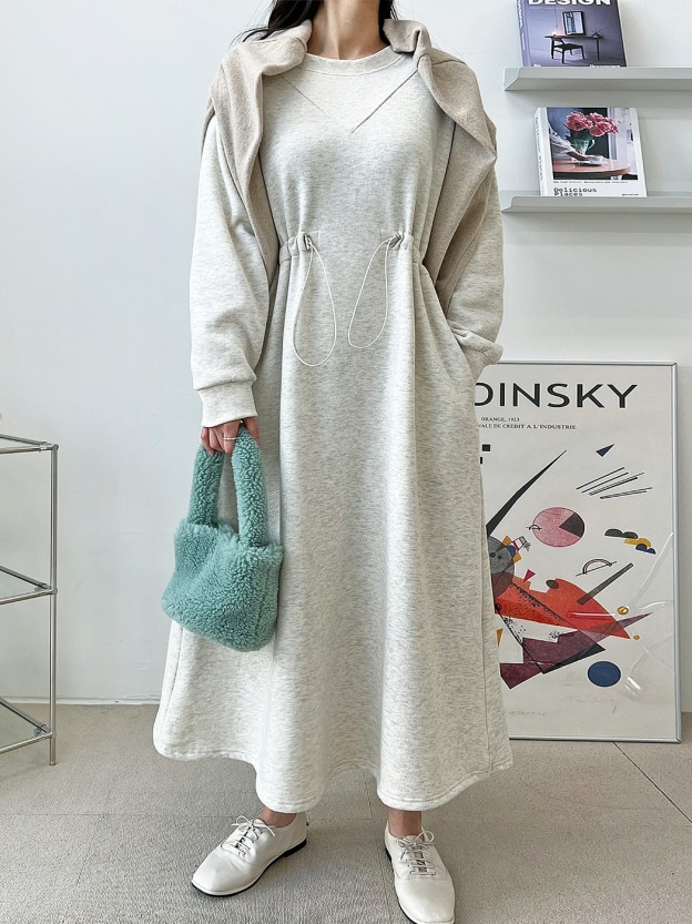 Long soft home wear dress