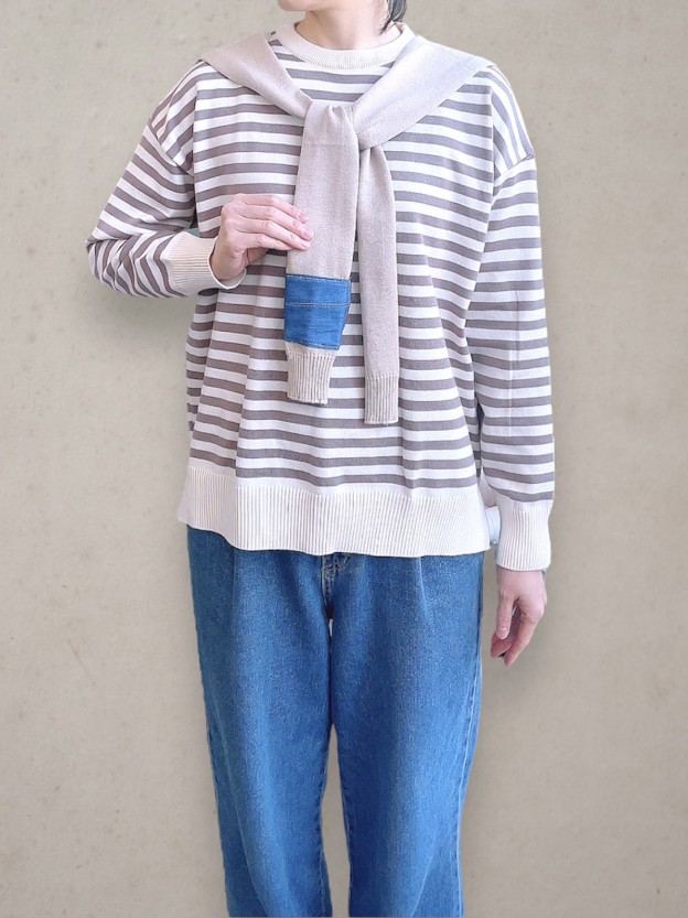 Jeans blouse with hoddie