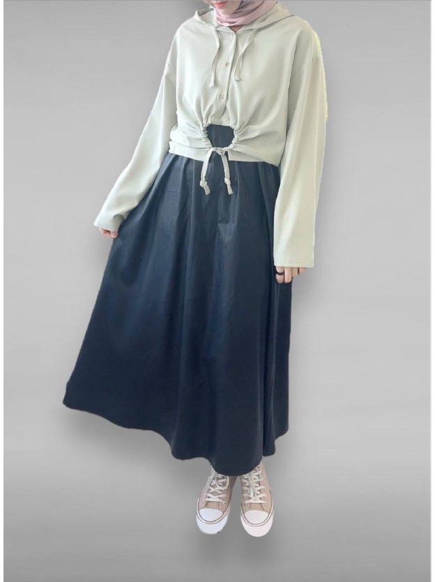 Creative hoodie blouse